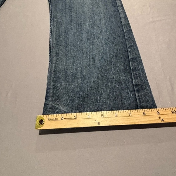 FLYPAPER Men's Jeans 32/30 Bootcut Blue Denim RN 114936 Y2K Grunge - Picture 5 of 12